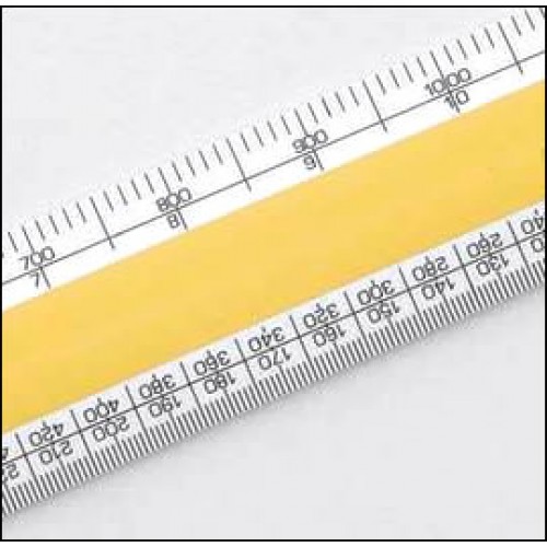 No 2 Verulam Civil Engineers Scale Rule 6 Inch (150mm)