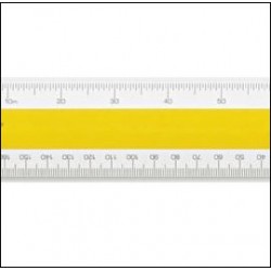 No 43 Verulam Ordnance Scale Rule 6 Inch (150mm) No 43 Verulam Ordnance Scale Rule 6 Inch (150mm)