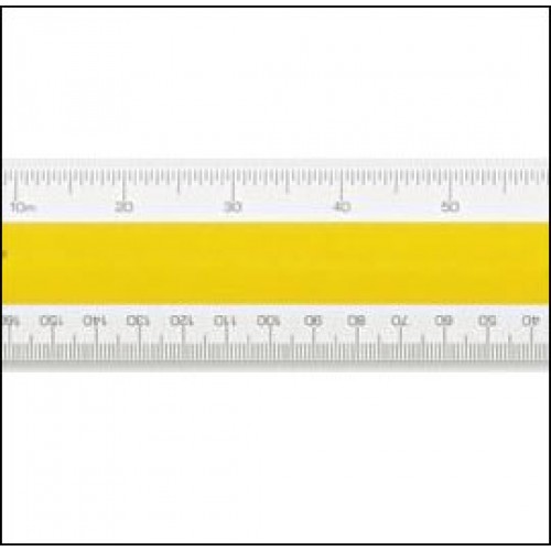 No 44 Verulam A RIBA Architects Scale Rule 6 Inch (150mm)