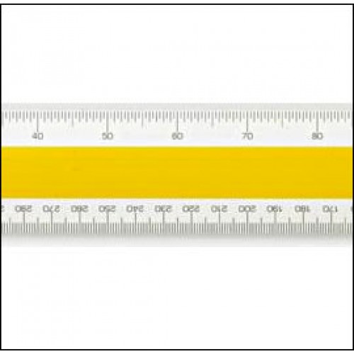 No 43 Verulam Ordnance Scale Rule 12 Inch (300mm)