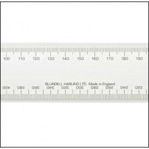 No 1 Academy Mechanical Engineers Scale Rule 12 Inch; (300mm)