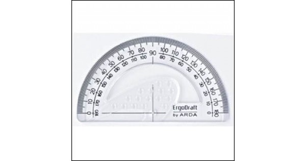 180 degree ergodraft protractor