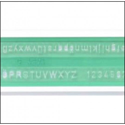 Letter and Numbering Stencil - 5mm