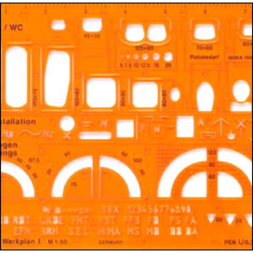 Architects Combination Template 1 - Scale 1:50