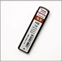 Pencil Leads 0.50 HB (12 Leads) Pencil Leads 0.50 HB (12 Leads)