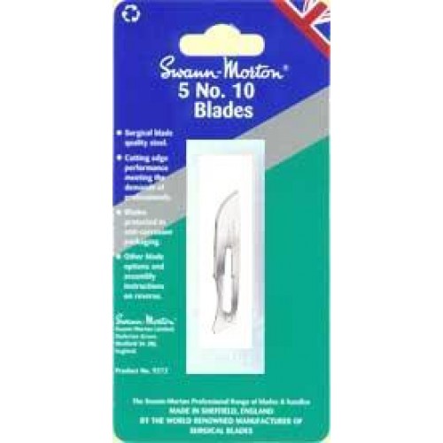5 x No. 10 Replacement Blades